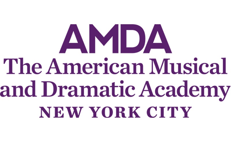 AMDA The American Musical and Dramatic Academy seal.