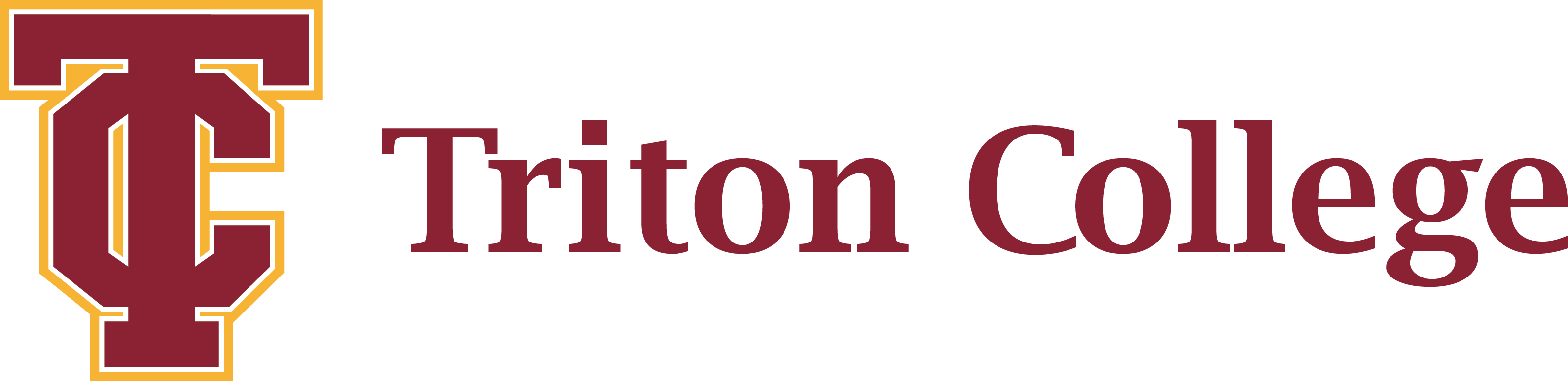 Triton College seal.