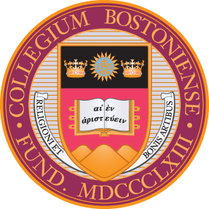 Boston College seal.